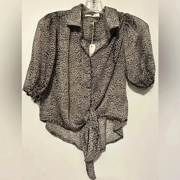 NWT By Together sheer Don’t Tempt Me top size S - Picture 1 of 5